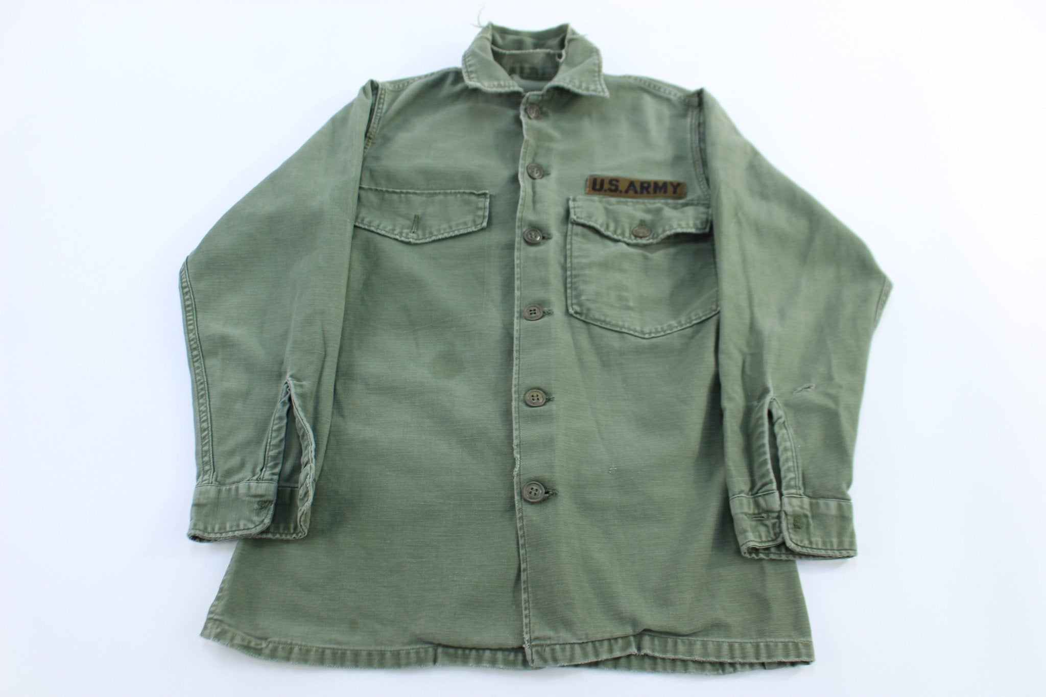 Vintage U.S. Army Green LS Button Down - Button Ups/Downs - Thrifted Threads