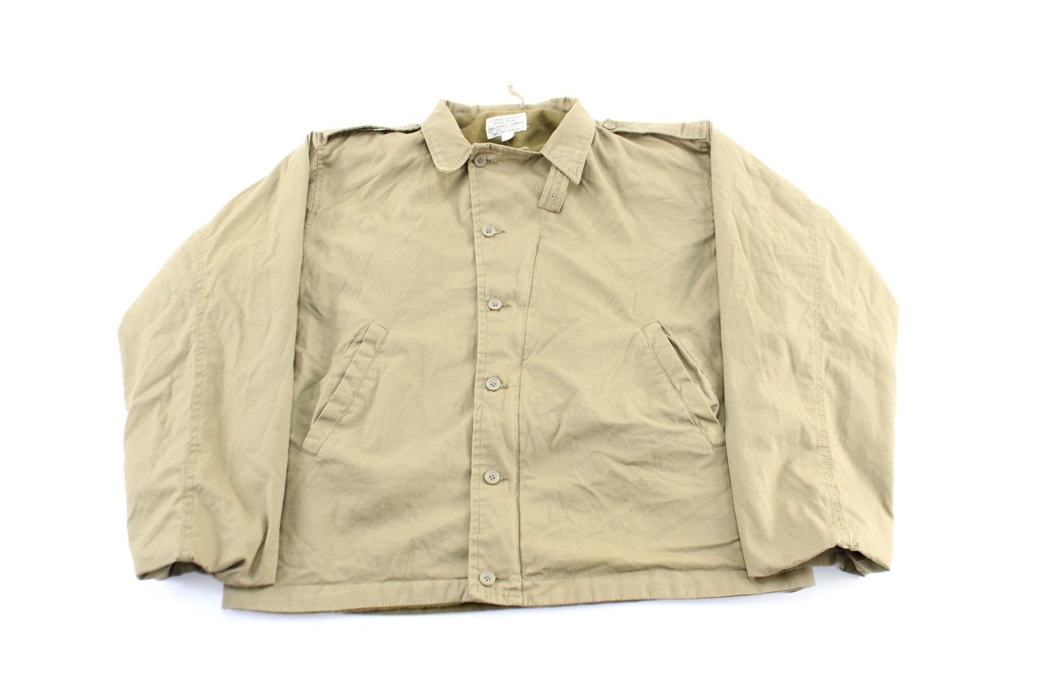 Vintage U.S. Army Officer's Military Field Jacket - ThriftedThreads.com