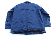 Vintage Walls Blizard - Pruf Blanket Lined Denim Chore Jacket - ThriftedThreads.com