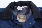 Vintage Walls Blizard-Pruf Blanket Lined Denim Chore Jacket - Jacket - Thrifted Threads