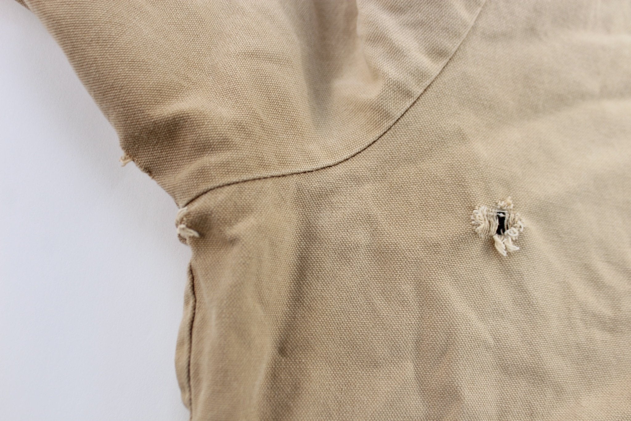 Vintage Walls Blizard - Pruf Blanket Lined Tan Chore Jacket - ThriftedThreads.com