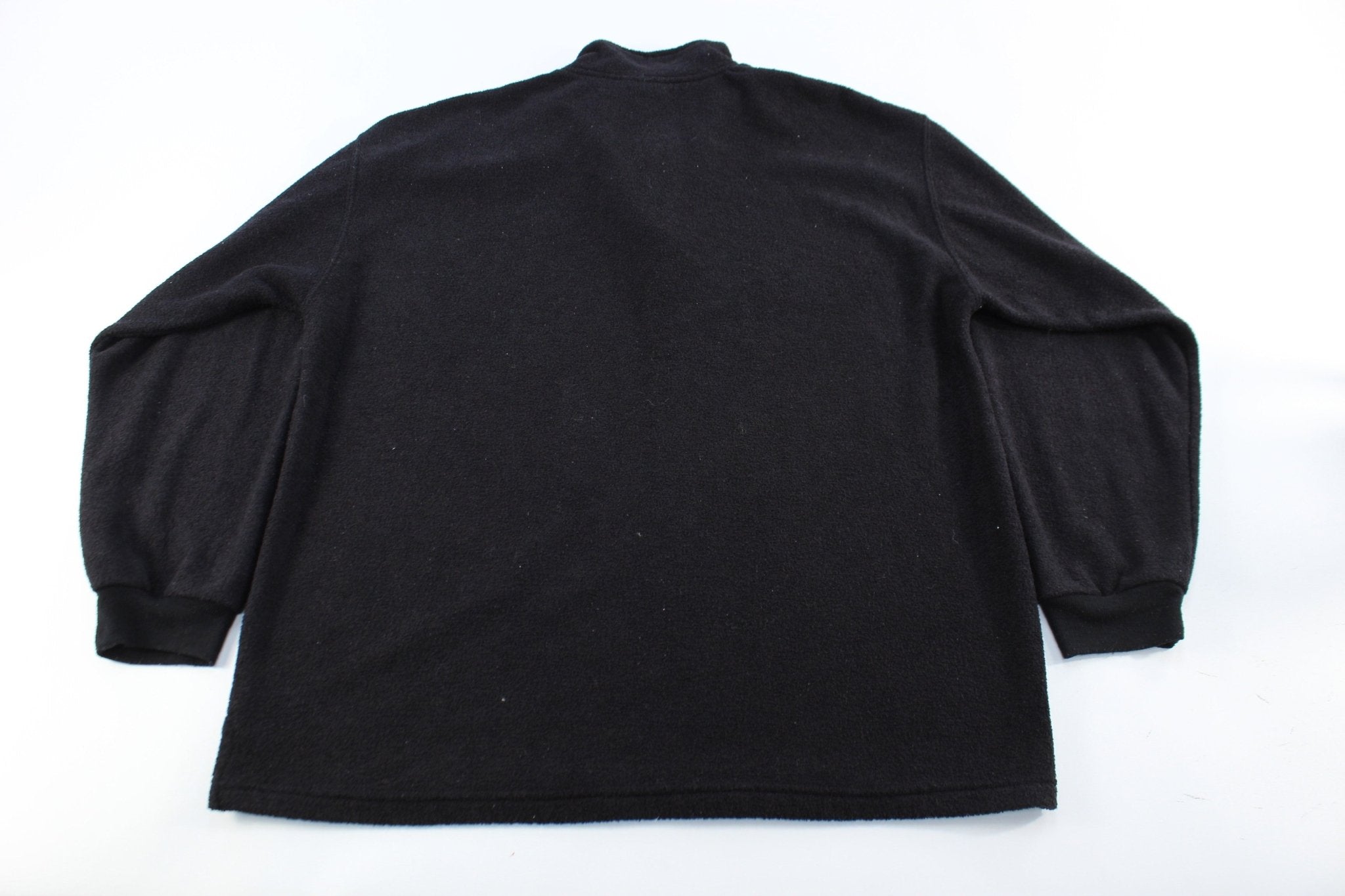 Vintage Walt Disney World Embroidered Black Pullover Jacket - ThriftedThreads.com