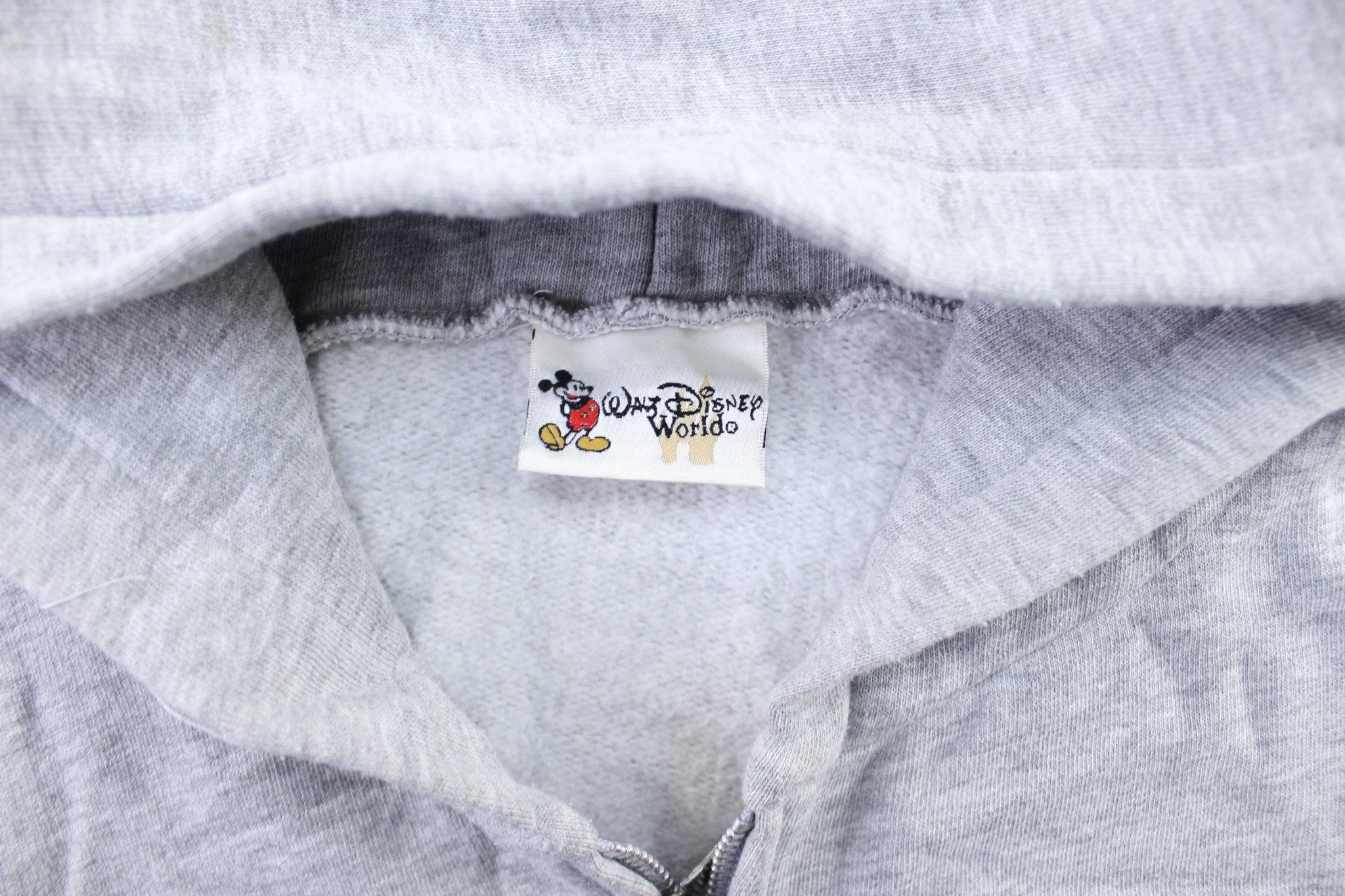 Vintage Walt Disney World USA Zip Up Hoodie - ThriftedThreads.com
