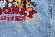 Vintage Warner Bros Looney Tunes Denim Jacket - Jacket - Thrifted Threads