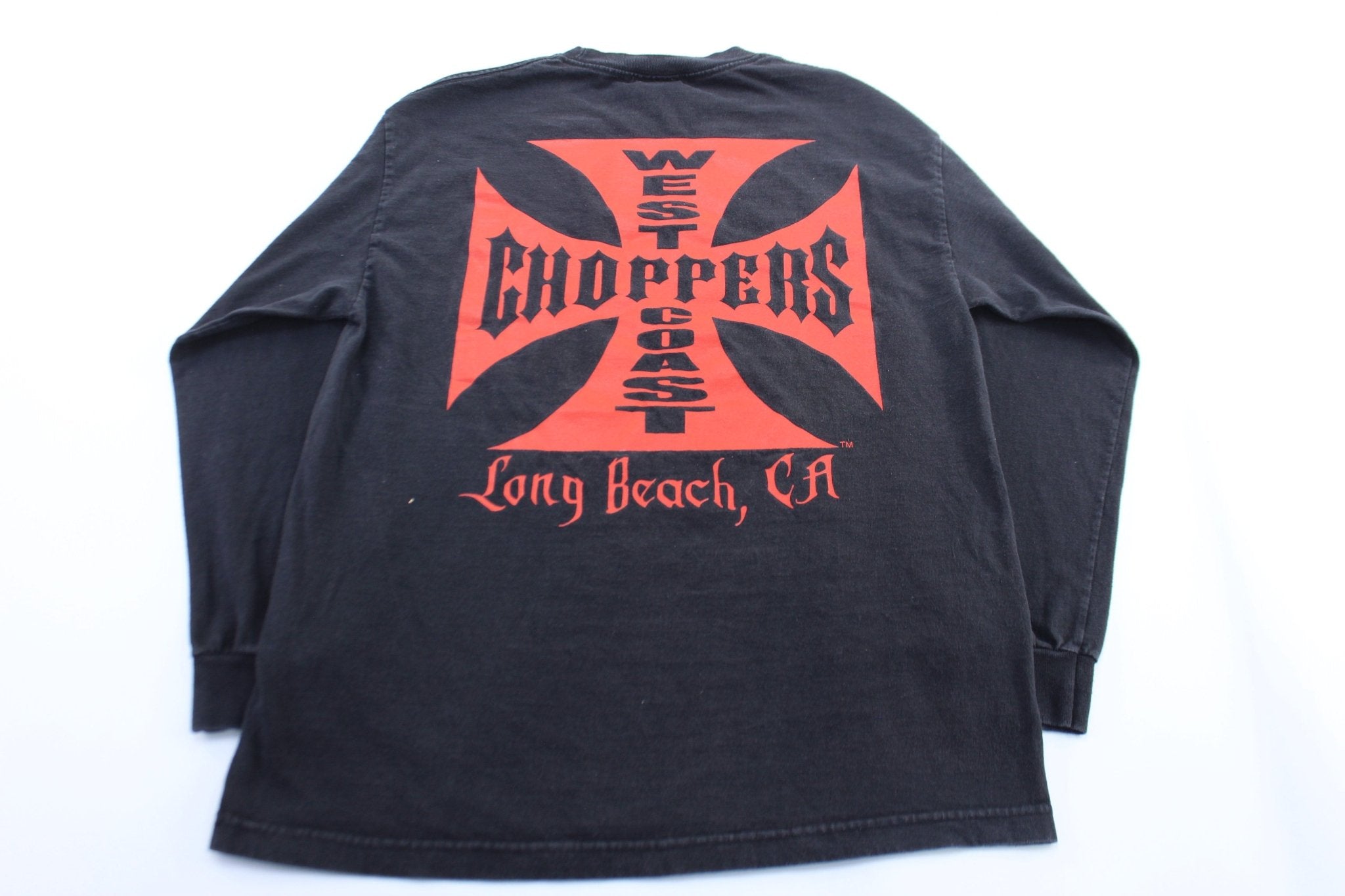 Vintage West Coast Choppers Long Beach, California Flame LS T 
