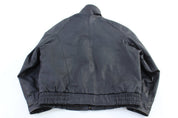 Vintage Winlit New York Black Leather Bomber Jacket - Jacket - Thrifted Threads