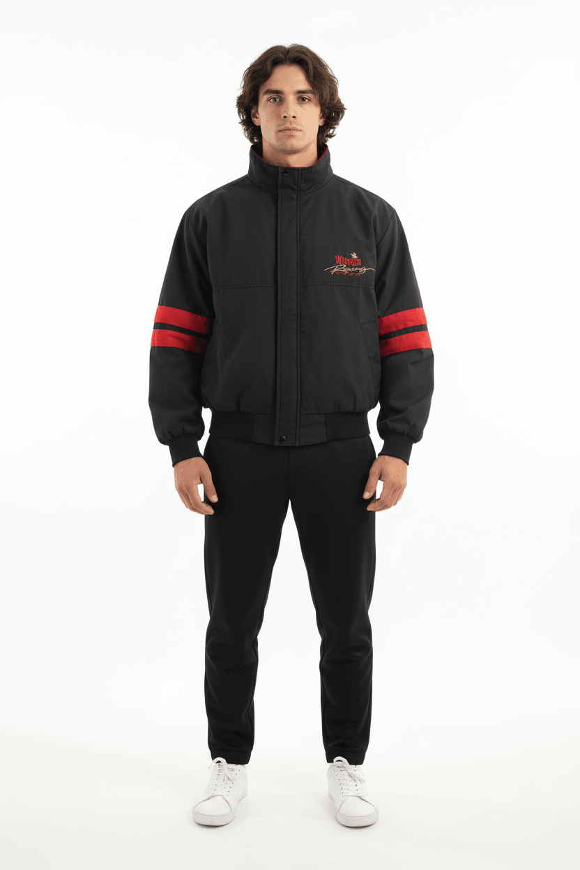 Vintage Winston Racing Full Zip Jacket - Jacket - Thrifted Threads