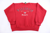 Vintage Wisconsin Badgers Sweatshirt - Sweatshirt - Thrifted Threads