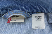 Vintage Women's Levi's Light Wash Denim Jacket - ThriftedThreads.com