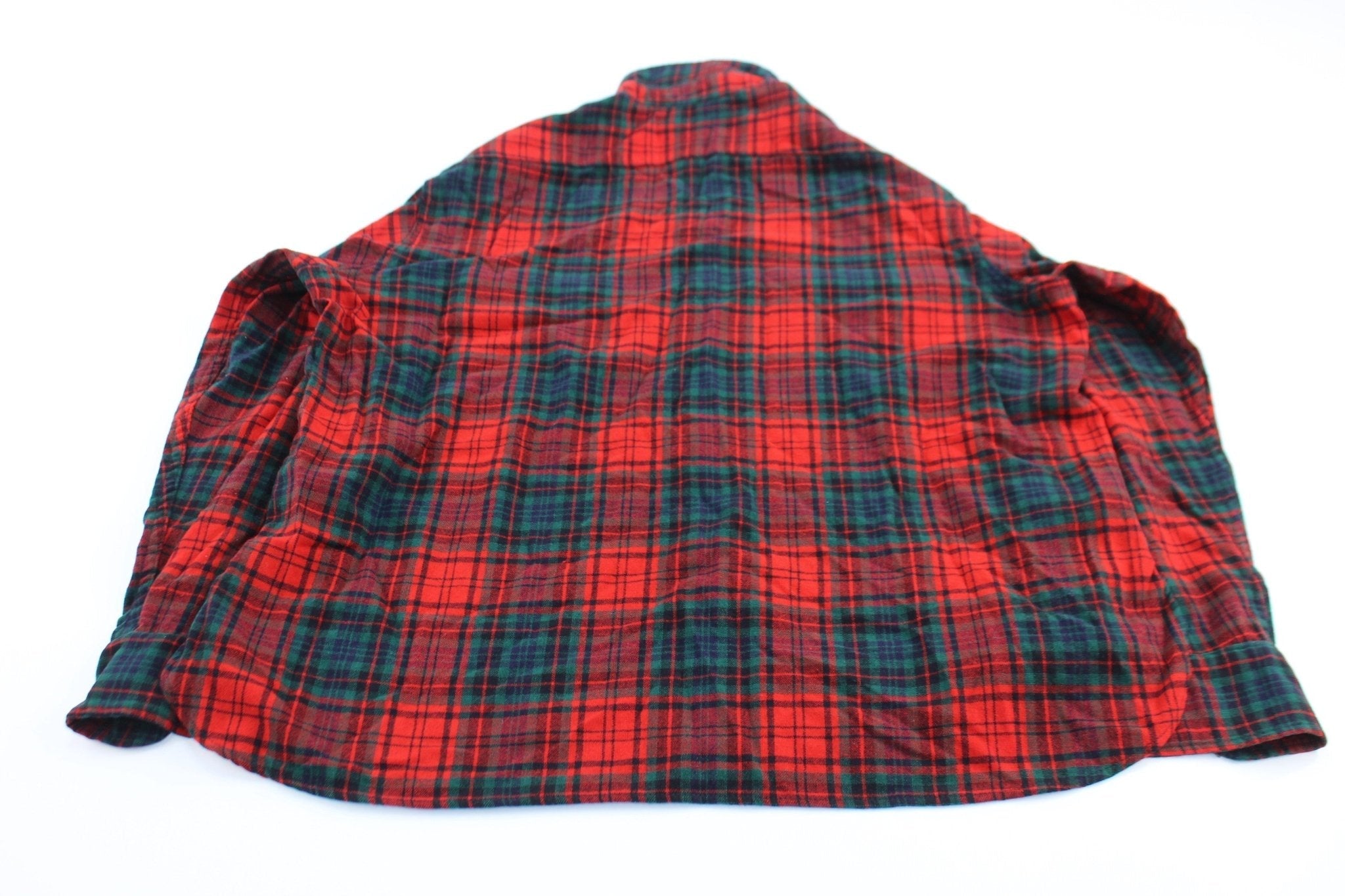 Vintage Woolrich Red & Green Plaid LS Button Down Shirt - Button Ups/Downs - Thrifted Threads