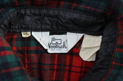Vintage Woolrich Red & Green Plaid LS Button Down Shirt - Button Ups/Downs - Thrifted Threads