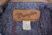 Vintage Wrangler Blanket Lined Denim Jacket - Jacket - Thrifted Threads