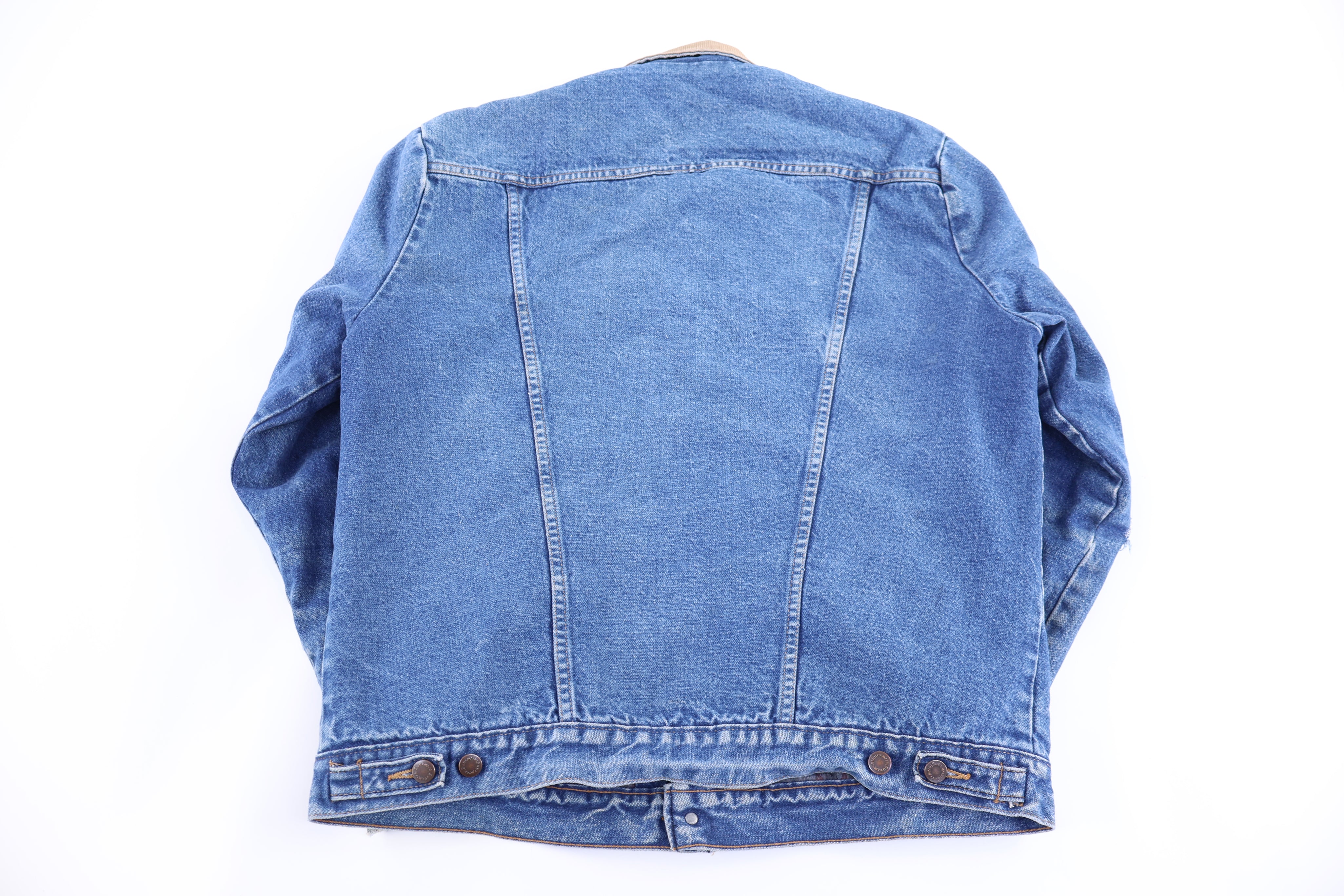 Vintage Wrangler Blanket Lined Denim Jacket - Jacket - Thrifted Threads