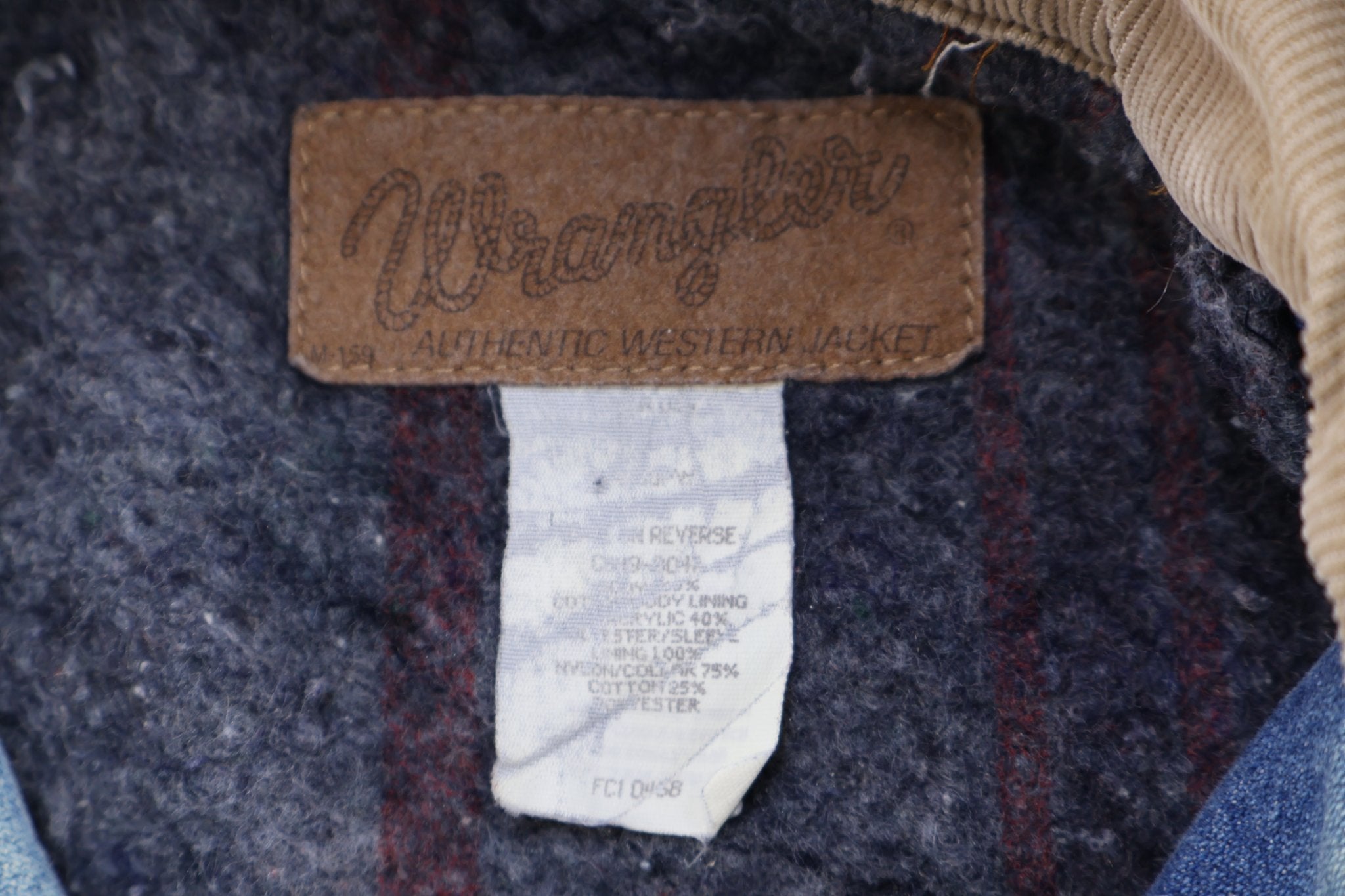 Vintage Wrangler Dark Wash Denim Jacket - Jacket - Thrifted Threads