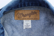 Vintage Wrangler Dark Wash Denim Jacket - Jackets - Thrifted Threads