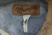 Vintage Wrangler Medium Wash Denim Trucker Jacket - Jacket - Thrifted Threads