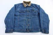 Vintage Wrangler Medium Wash Denim Trucker Jacket - Jacket - Thrifted Threads