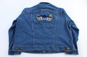 Vintage Wrangler Medium Wash Denim Trucker Jacket - Jacket - Thrifted Threads