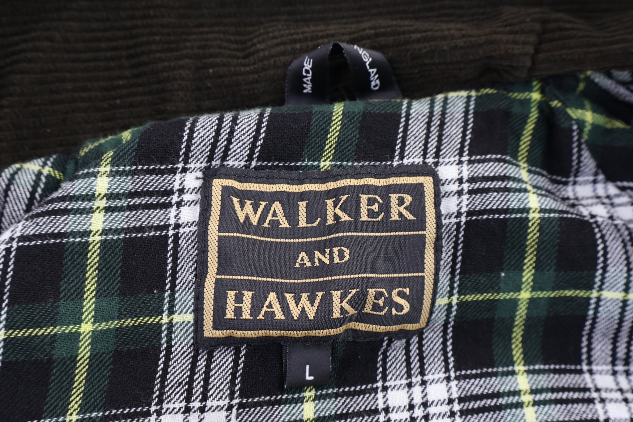 Walker And Hawks Olive Green Jacket - Jacket - Thrifted Threads