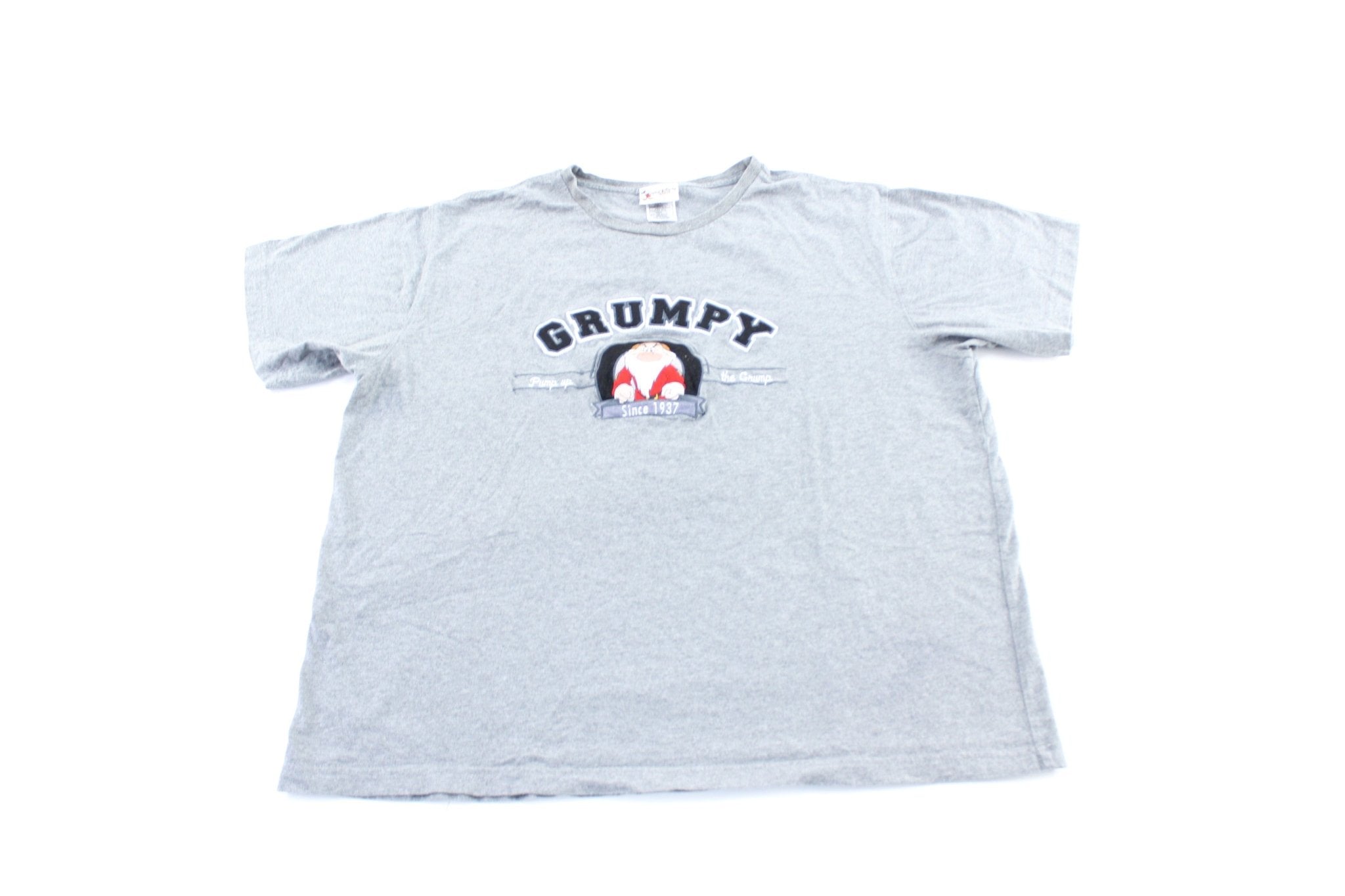 Walt Disney World Embroidered Grumpy T-Shirt - ThriftedThreads.com