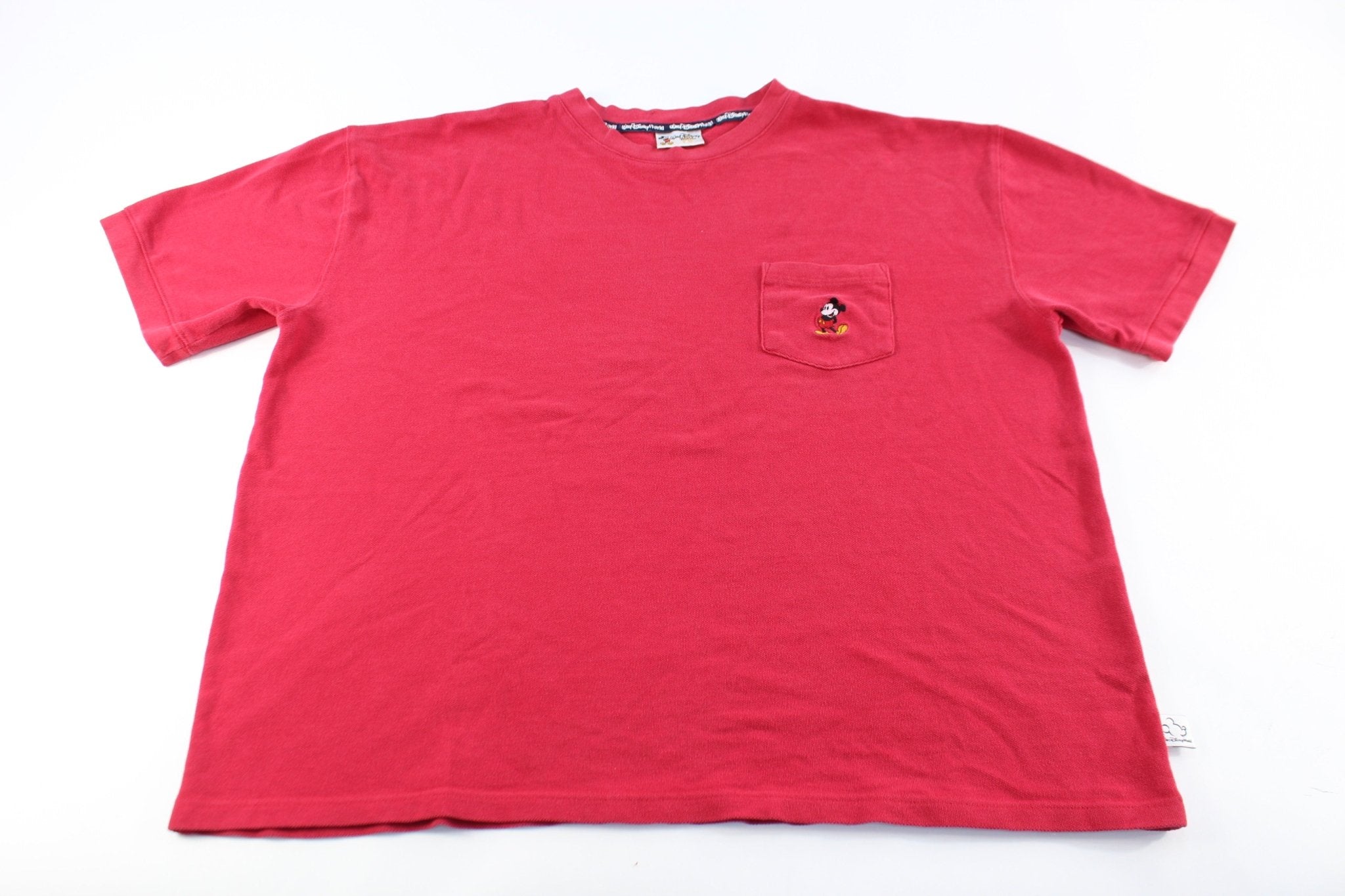 Walt Disney World Embroidered Mickey Mouse T-Shirt - ThriftedThreads.com