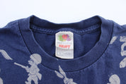 Warner Bros Bugs Bunny & Elmer Fudd All Over Print T-Shirt - ThriftedThreads.com