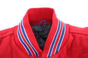 Warren Capitals Embroidered Hockey Club Varsity Jacket - Jacket - Thrifted Threads