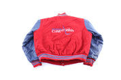Warren Capitals Embroidered Hockey Club Varsity Jacket - Jacket - Thrifted Threads