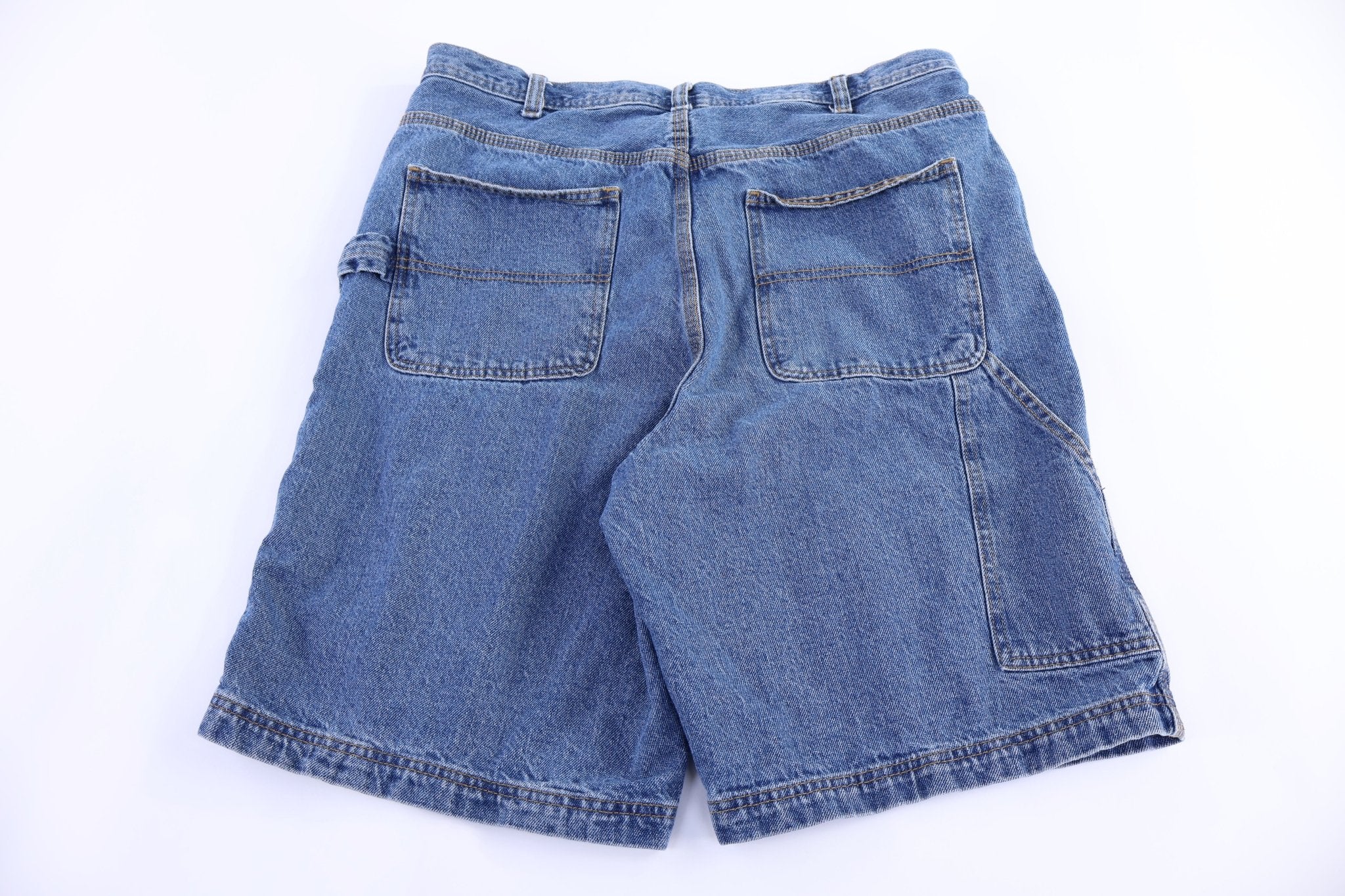 Wear Rugged Dark Wash Denim Shorts - Pants/Shorts - Thrifted Threads