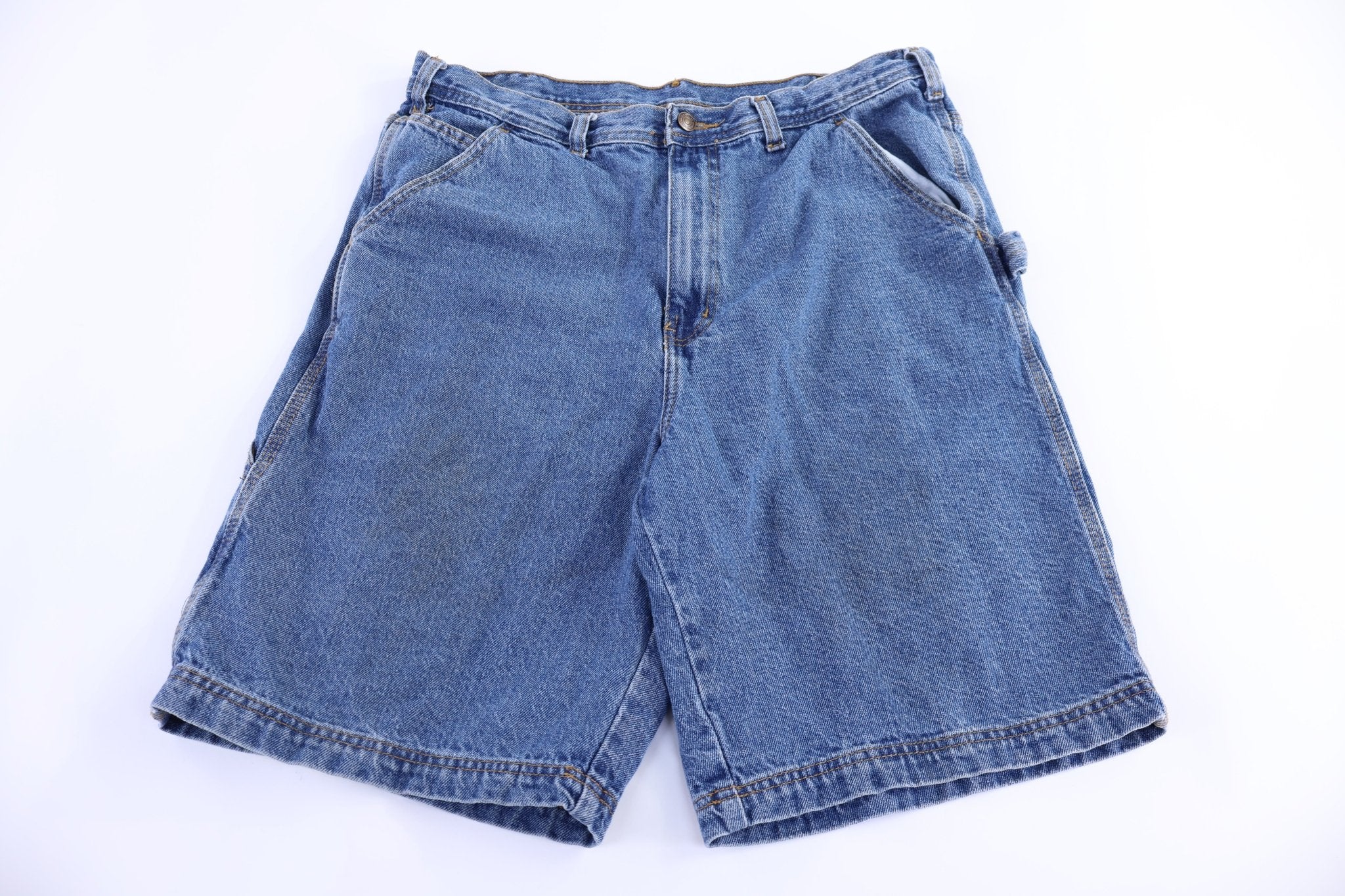 Wear Rugged Dark Wash Denim Shorts - Pants/Shorts - Thrifted Threads