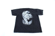 White Tiger Double Sided Graphic T-Shirt - ThriftedThreads.com