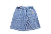 Willie Esco Dungarees Embroidered Denim Shorts - Pants/Shorts - Thrifted Threads