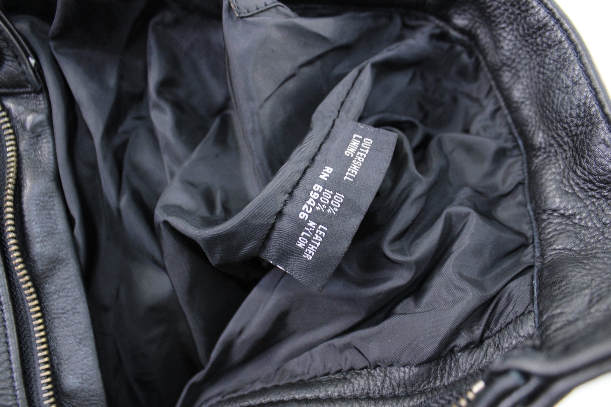 Wilsons The Leather Expert Black Pants - ThriftedThreads.com