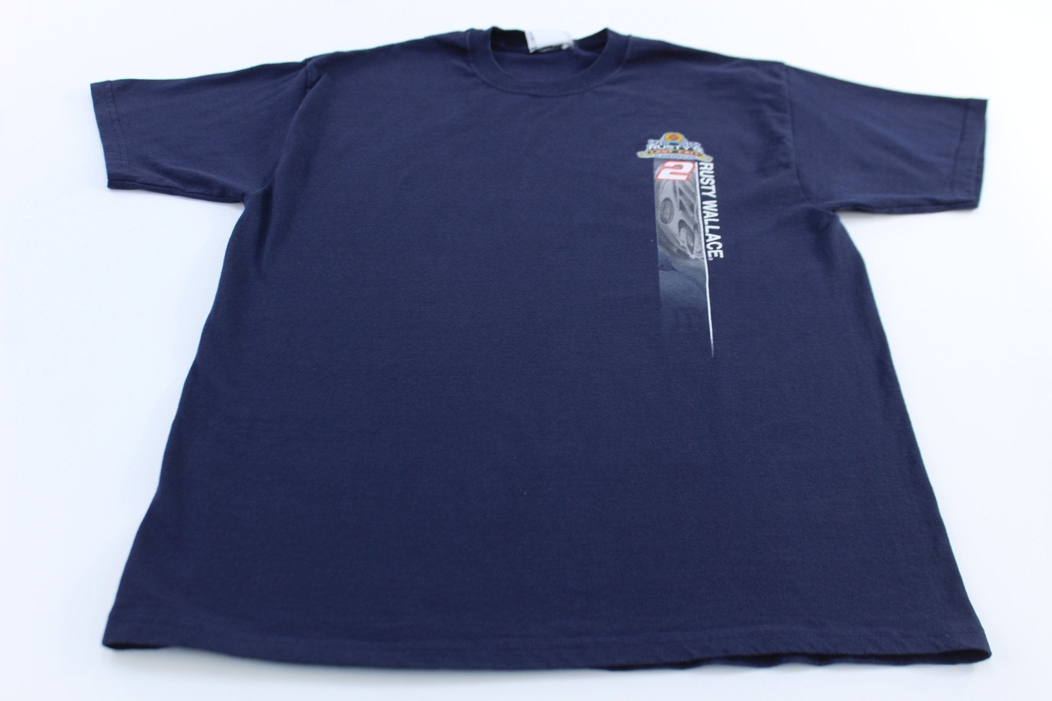 Winner's Circle Rusty Wallace Nascar Graphic T-Shirt - ThriftedThreads.com