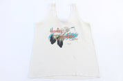 Women's 1990 Harley Davidson Motorcycles 3D Emblem Tank Top - Jerseys/Tanks - Thrifted Threads