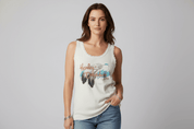 Women's 1990 Harley Davidson Motorcycles 3D Emblem Tank Top - Jerseys/Tanks - Thrifted Threads