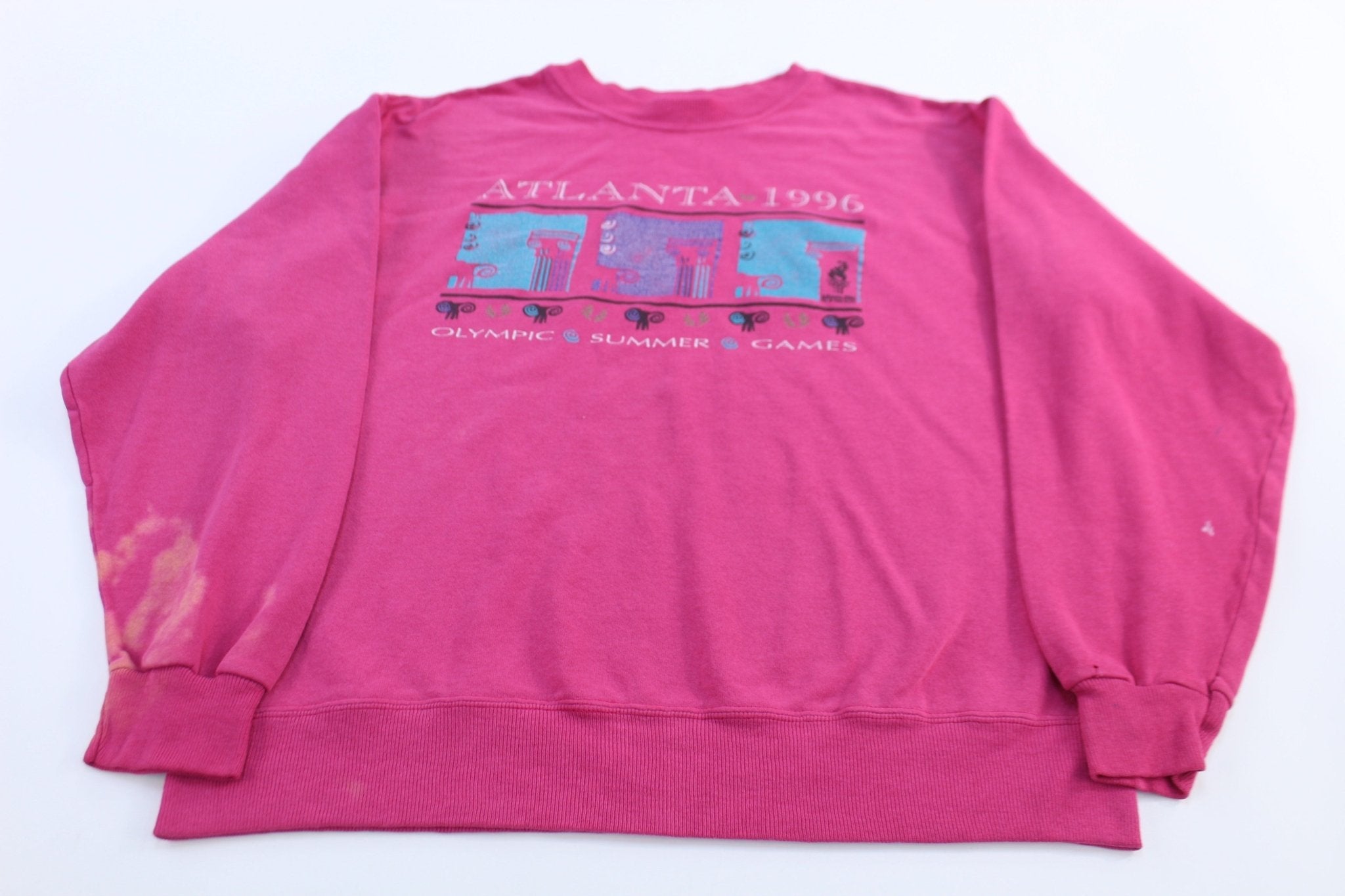 Women's' 1996 Atlanta Olympics Games Sweatshirt - Sweatshirt - Thrifted Threads