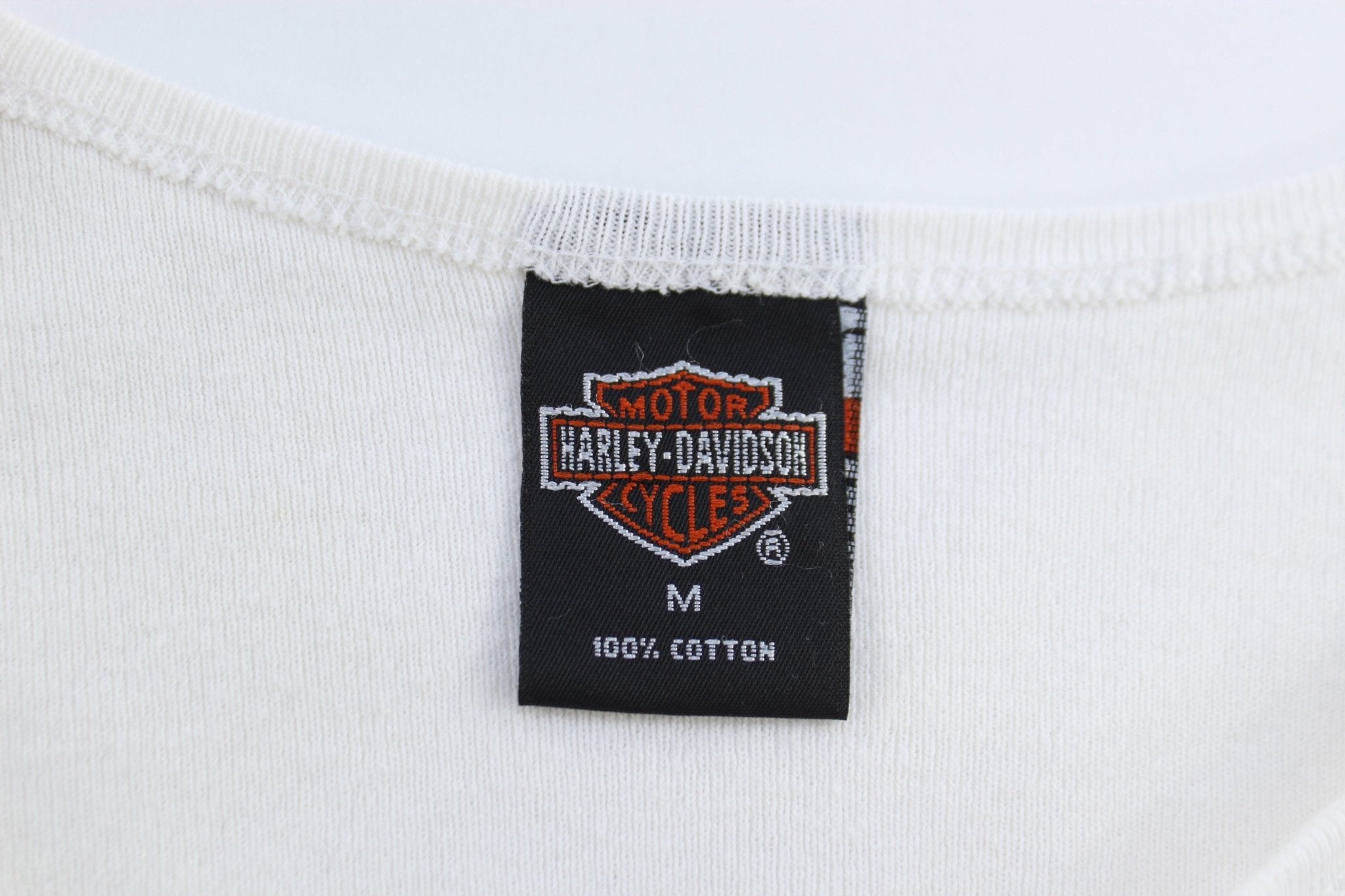 Women's 1998 Harley Davidson Motorcycles Houston, Texas Tank Top - ThriftedThreads.com