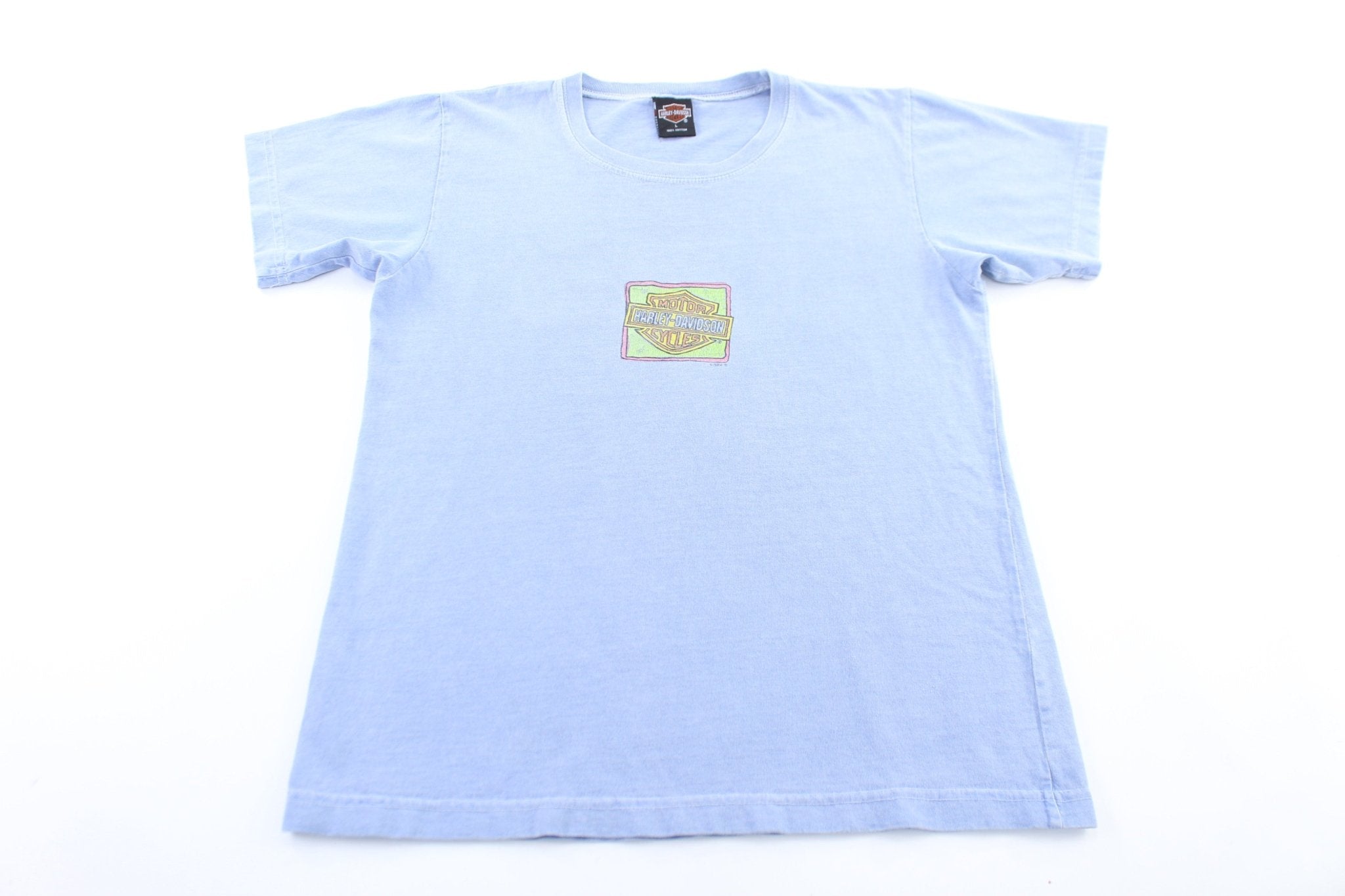 Women's 1998 Harley Davidson Motorcycles Vancouver British Columbia T - Shirt - ThriftedThreads.com