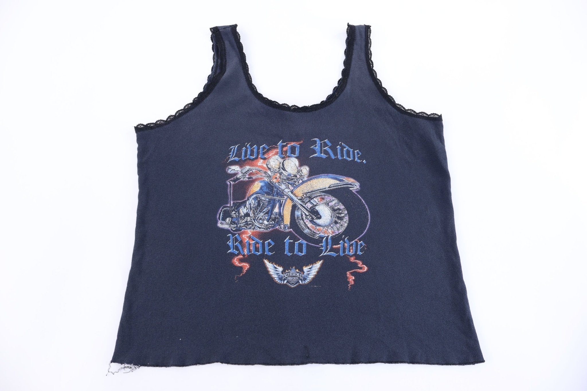Women's 2000 Laconia Bike Week Tank Top - Shirts & Tops - Thrifted Threads