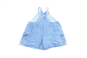 Women's 2000 Looney Tunes Embroidered Tweety Denim Overalls - ThriftedThreads.com