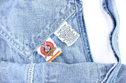 Women's 2000 Looney Tunes Embroidered Tweety Denim Overalls - ThriftedThreads.com
