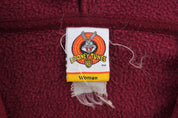 Women's 2000 Looney Tunes Embroidered Tweety Fleece Pullover - ThriftedThreads.com
