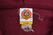Women's 2000 Looney Tunes Embroidered Tweety Fleece Pullover - Jackets - Thrifted Threads