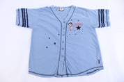 Women's 2002 Betty Boop Embroidered Graphic Button Down - Sweater - Thrifted Threads