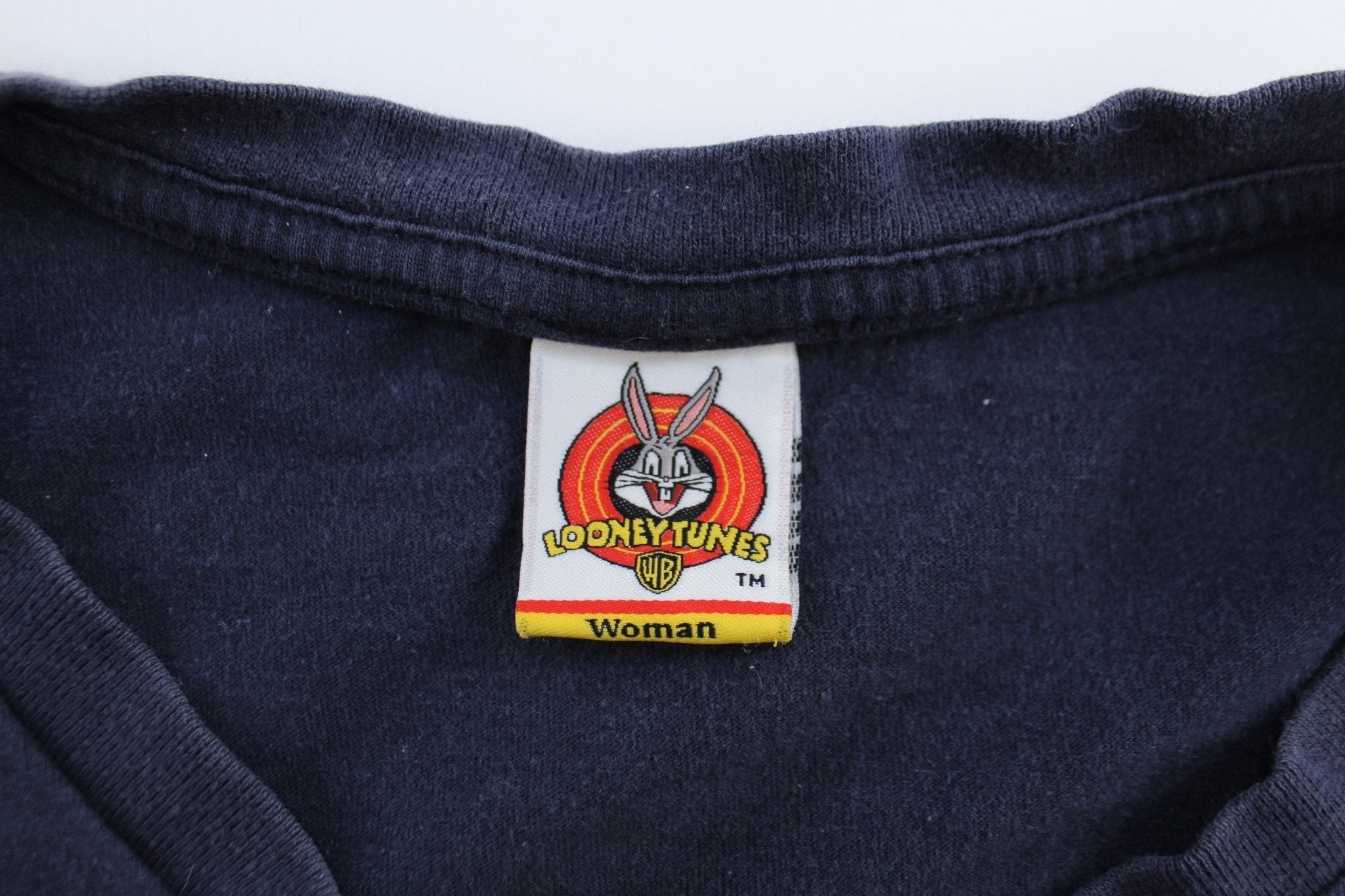 Women's 2002 Looney Tunes It's All About The Attitude T-Shirt - T-Shirtsg - Thrifted Threads