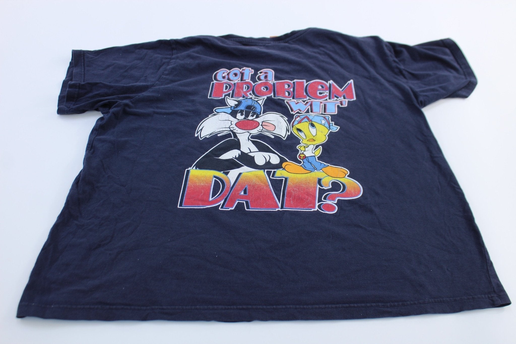 Women's 2002 Looney Tunes It's All About The Attitude T-Shirt - T-Shirtsg - Thrifted Threads
