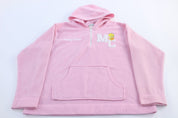 Women's 2004 Looney Tunes Embroidered Moody Chick Fleece Pullover - ThriftedThreads.com