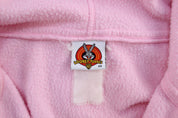 Women's 2004 Looney Tunes Embroidered Moody Chick Fleece Pullover - ThriftedThreads.com