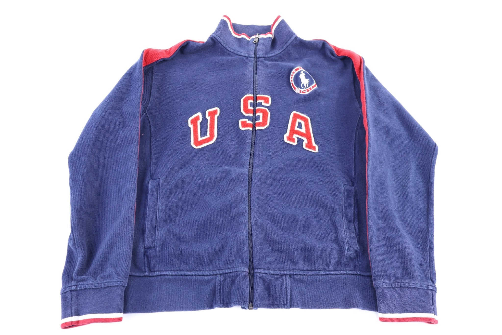 Women's 2012 Polo by Ralph Lauren USA Olympics Full Zip Jacket - Jacket - Thrifted Threads